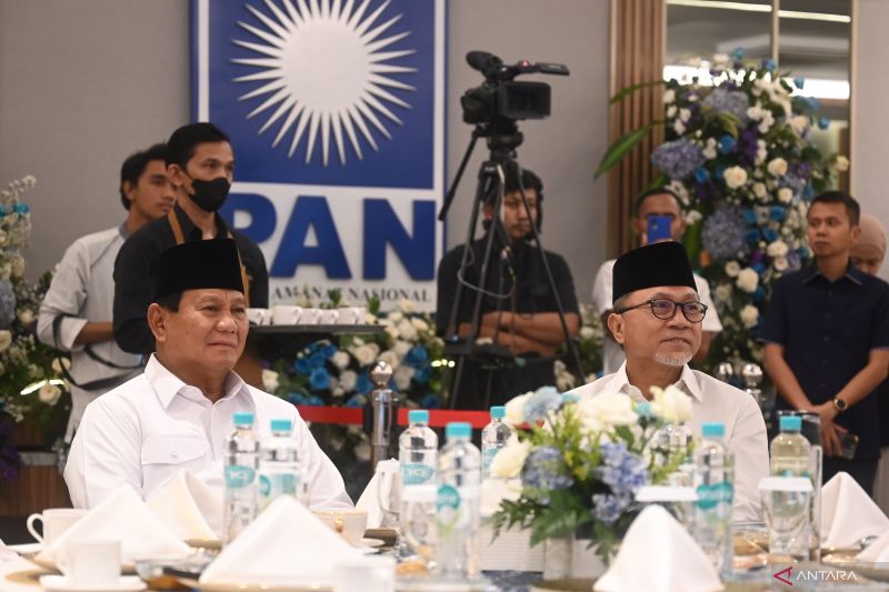 Prabowo berikan sinyal PAN dapat jatah lebih di kabinet pemerintahan mendatang