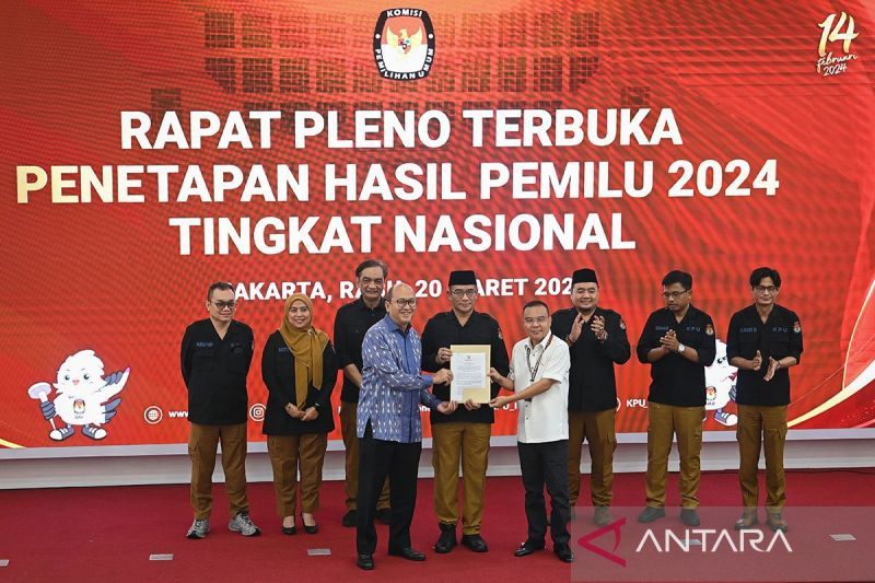 Delapan parpol penuhi ambang batas parlemen, PDIP suara terbanyak