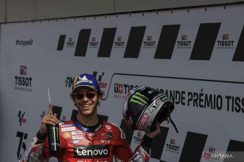 Enea Bastianini merebut pole MotoGP Portimao 2024 Portugal