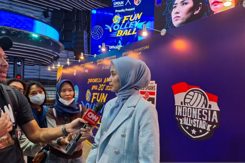 Hanni Budiarti ingin menyusul Megawati bermain di klub voli level Asia
