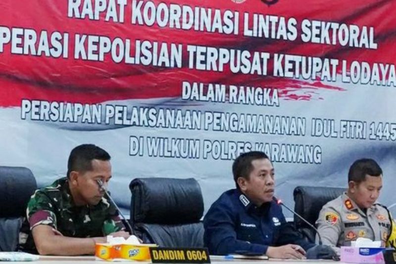 Pengamanan mudik Lebaran di Karawang melibatkan 1.756 personel gabungan