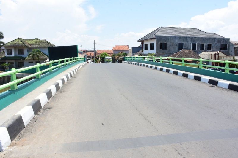Kabupaten Bandung rampungkan pembangunan Jembatan Cikeruh senilai Rp12 miliar