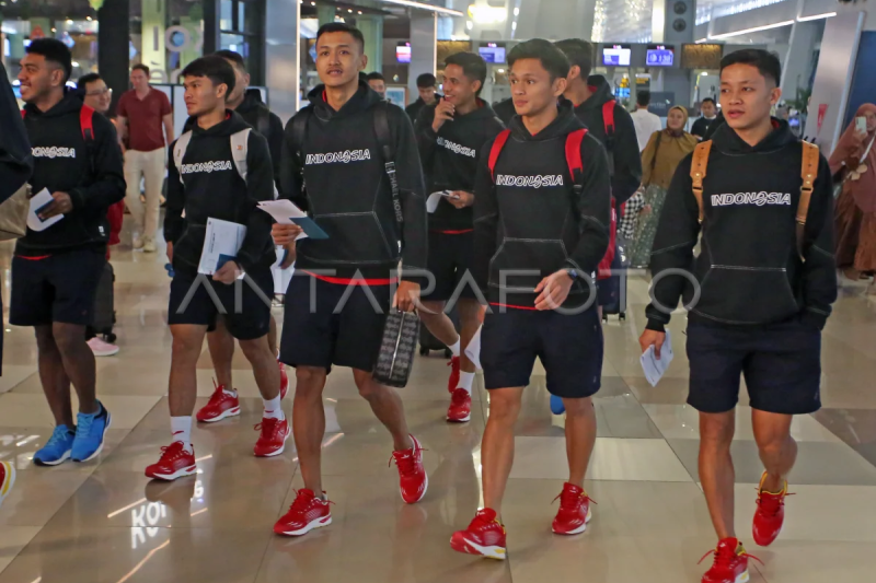 Timnas U-23 bertolak ke Dubai