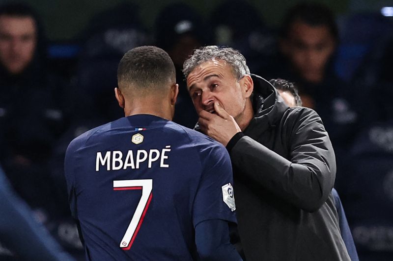 Luis Enrique bantah rumor tidak akur dengan Mbappe