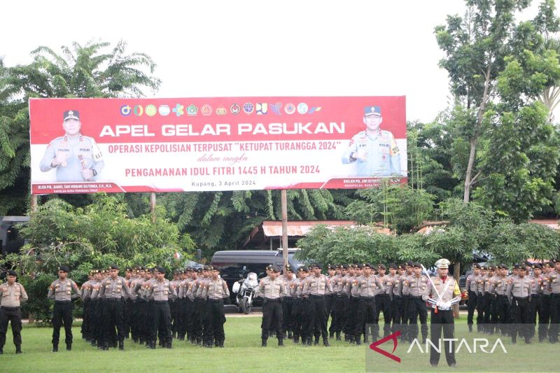 Polda Ntt Siagakan Personel Gabungan Untuk Amankan Idul Fitri Antara News Kupang Nusa