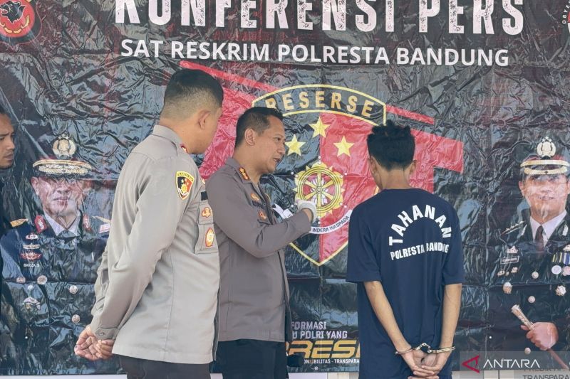 Polresta Bandung tangkap ayah aniaya anak tirinya hingga tewas