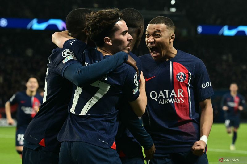 PSG bangkit dan hajar Barcelona 4-1