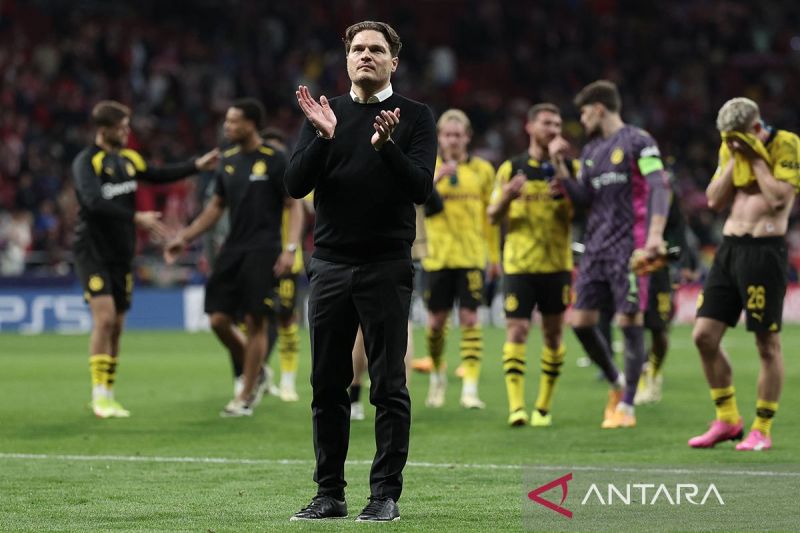 Pelatih Dortmund bangga dengan perjuangan timnya berhasil melangkah ke final
