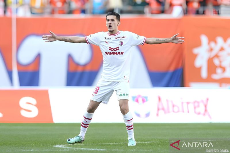 Justin Hubner bantu Cerezo Osaka puncaki klasemen Liga 1 Jepang