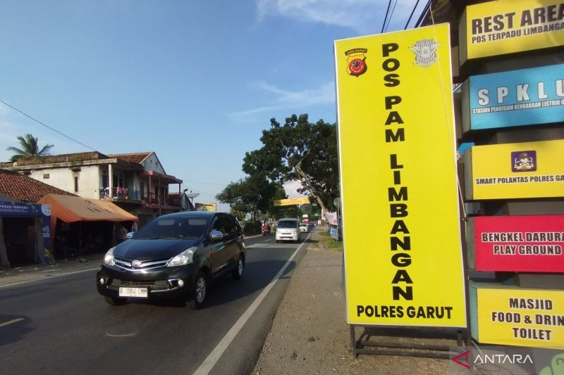 Polisi berlakukan sistem satu arah kuras arus balik dari Garut ke Bandung