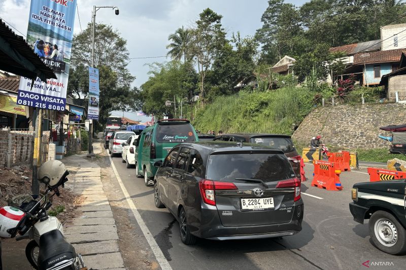 Dishub Bandung memprediksi puncak arus balik di Nagreg pada H+4 Lebaran