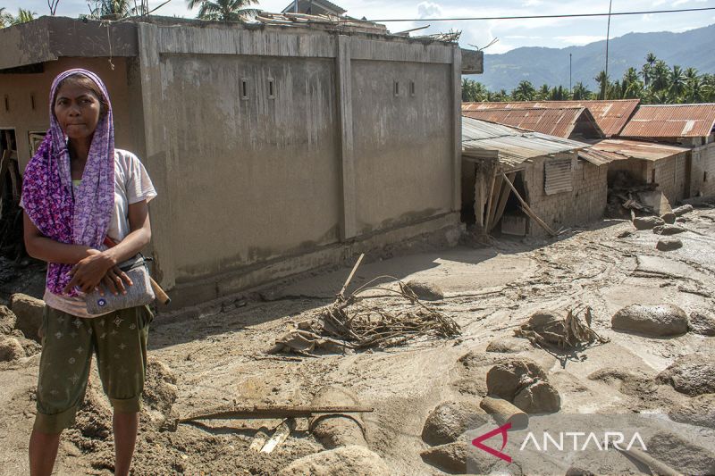 Penanganan pascabanjir bandang di dua desa di Sigi 