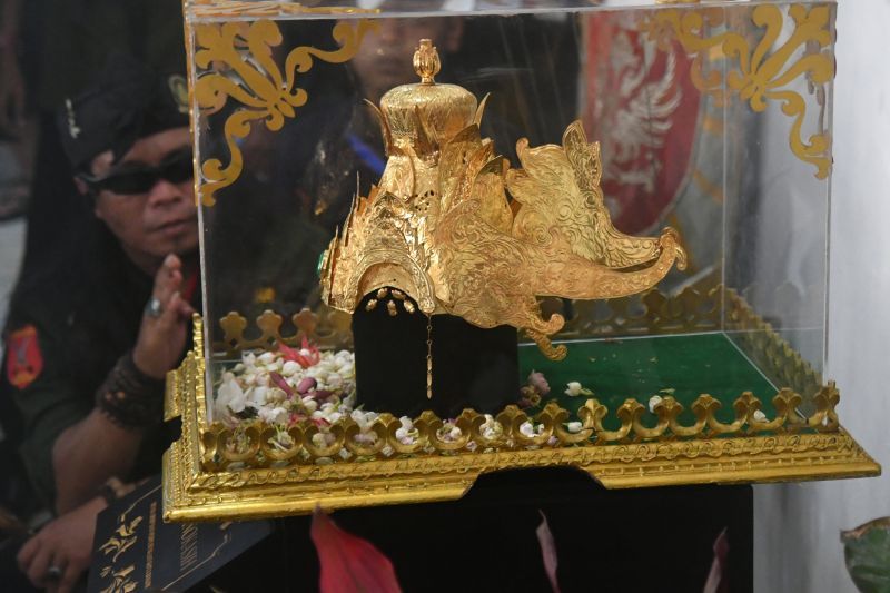 Saat mahkota para Raja Sunda, Mahkota Binokasih tiba di tanah Pajajaran