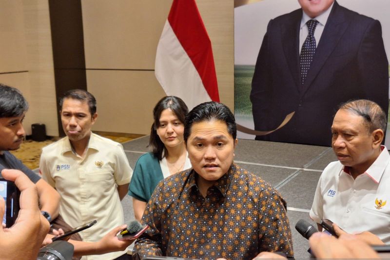 Usai hajar Australia, Erick sebut ini wajah baru Indonesia