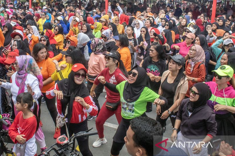 Warga tumplek di SIlaturahmi Rakyat Sulteng