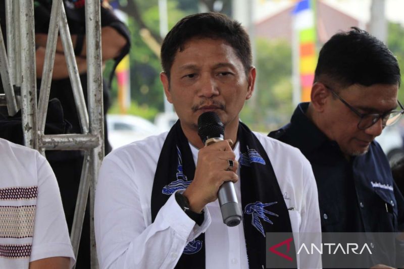 Pawai taaruf peserta MTQ Jawa Barat digelar di Central Park Meikarta Cikarang