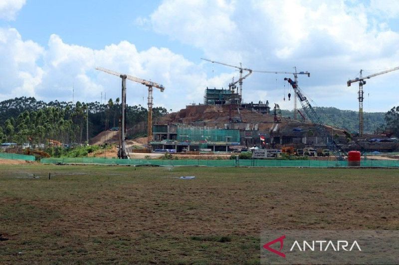 Lapangan upacara istana negara di IKN mampu menampung 1.800 orang