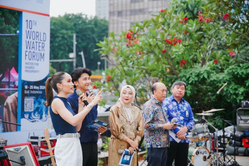 Cinta Laura nilai agenda Indonesia di World Water Forum ke-10 krusial