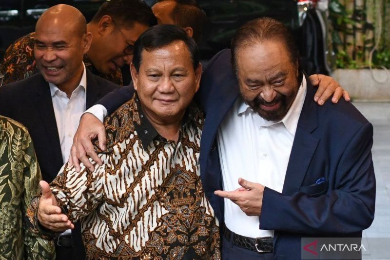 Politik kemarin, rencana NasDem undang Prabowo hingga blusukan Gibran