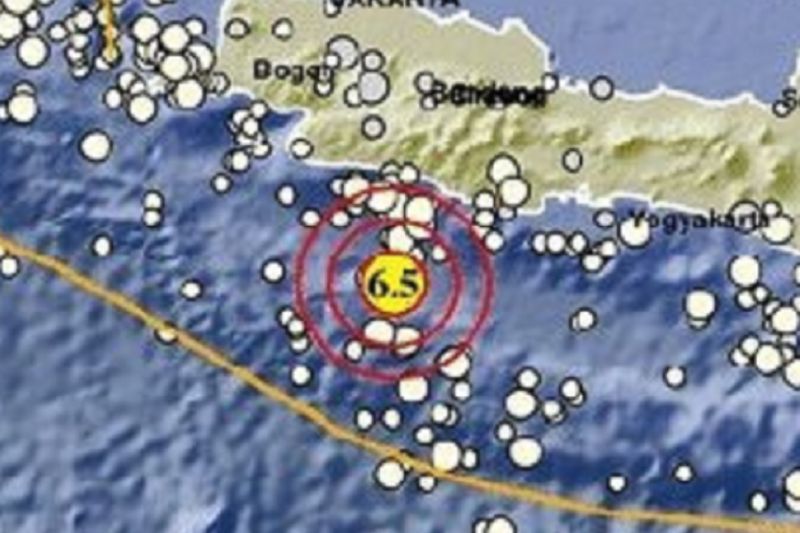 Gempa di Garut dirasakan hingga Sukabumi
