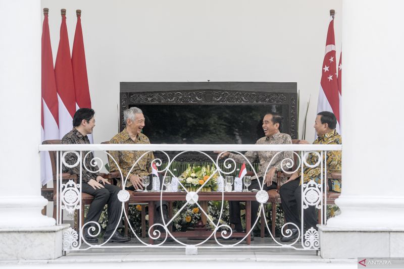 PM Singapura puji kepemimpinan Presiden Jokowi bagi Indonesia dan kawasan