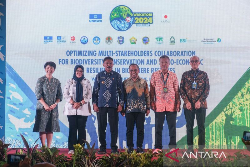 Pembukaan SeaBRnet ke-15 di Wakatobi