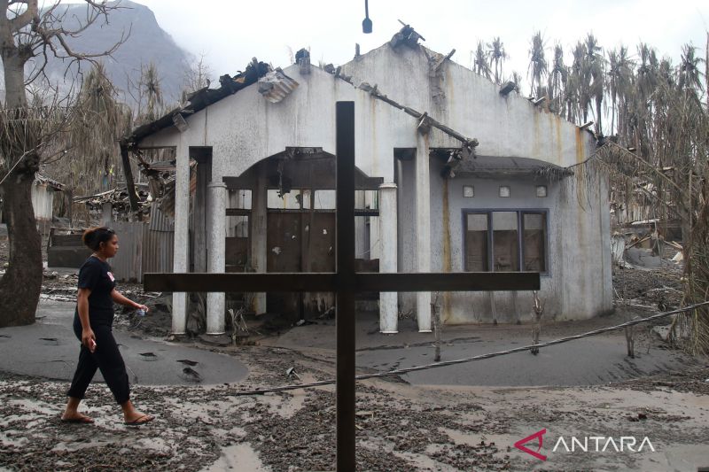 Desa terdampak erupsi Gunung Ruang paling parah