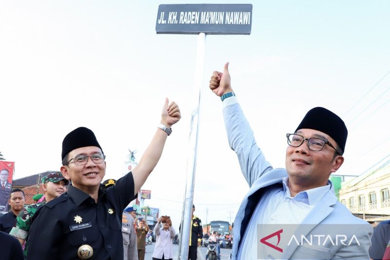 Pekerjaan pelebaran Jalan KH Raden Ma'mun Nawawi Bekasi dilanjutkan