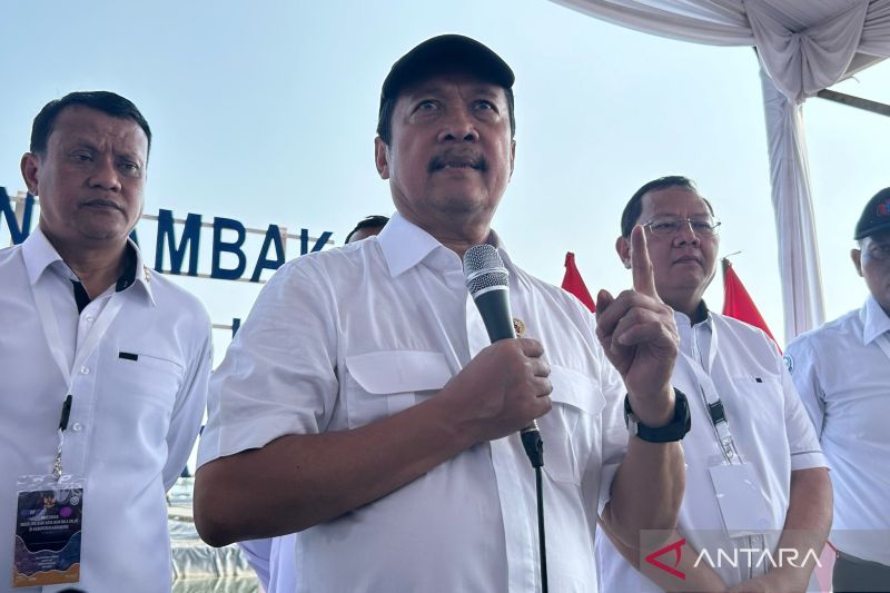 Menteri Trenggono sebut Indonesia miliki potensi 78 ribu ha untuk tambak nila