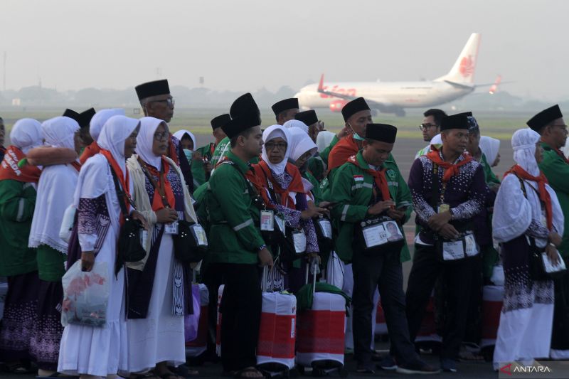 Kemenag sebut 26.477 calon haji telah tiba di Madinah