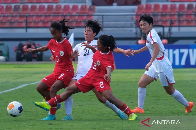 Piala Asia Putri U-17 : Timnas Indonesia dihajar timnas Korea Utara 0-9