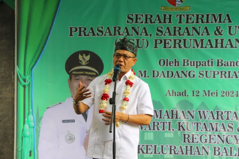 Pemkab Bandung terima 7 PSU dari pengembang perumahan