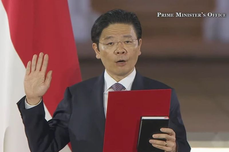 Lawrence Wong resmi sebagai PM Singapura