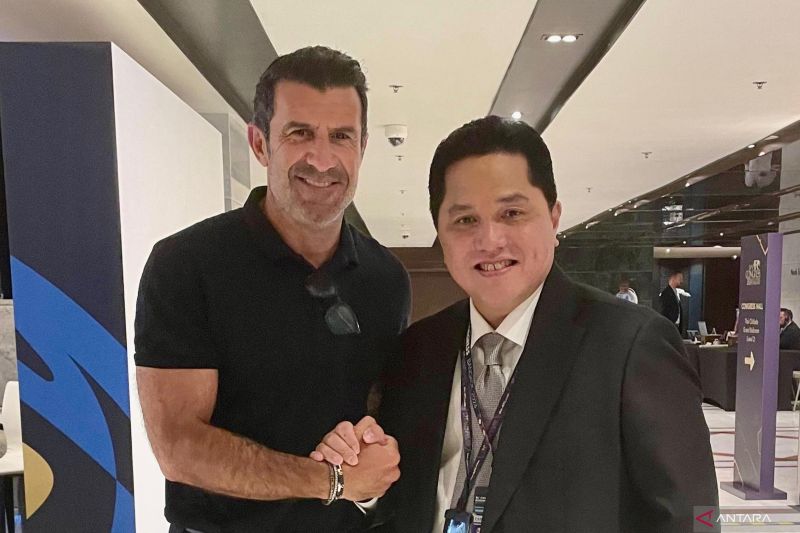 Erick Thohir bertemu legenda Inter pada Kongres FIFA