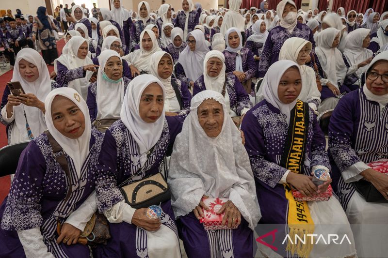 Pelepasan jamaah calon haji Kota Palu