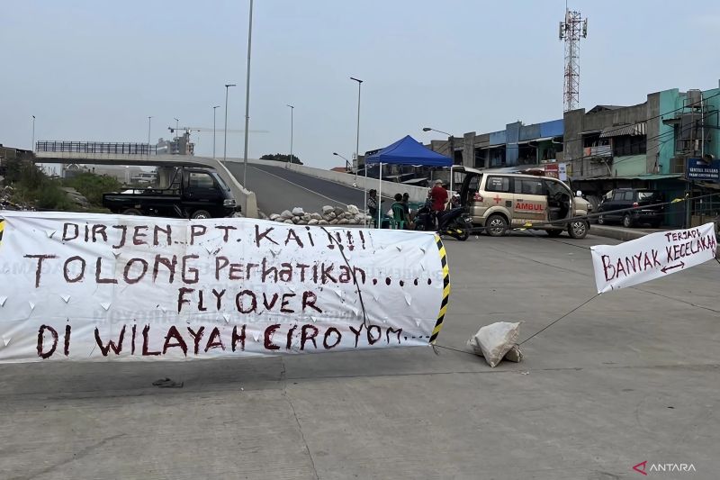 Polrestabes Bandung: Flyover Ciroyom belum dapat dilintasi umum