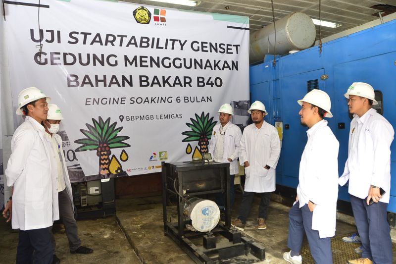 LEMIGAS Mulai Uji Coba Bahan Bakar B40 Di Mesin Genset Gedung - ANTARA News