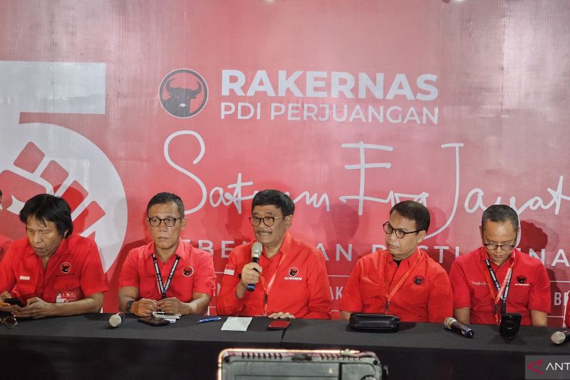 PDIP beberkan alasan tidak undang Jokowi dan Gibran di Rakernas V