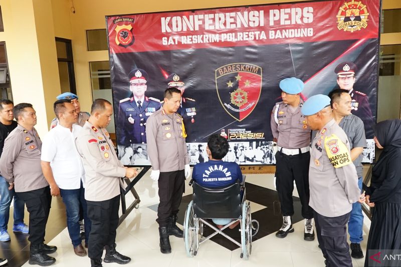 Polresta Bandung hanya butuh 4 jam ringkus tiga pelaku pembunuhan