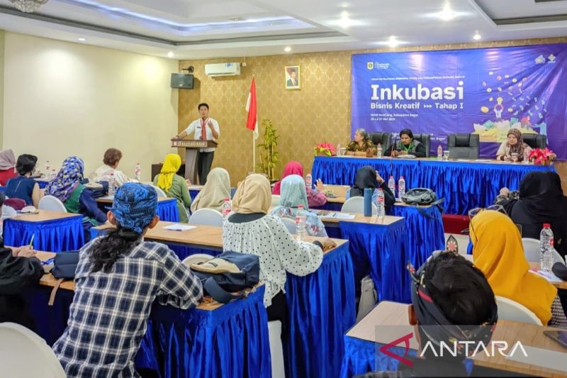 Disbudpar Bogor menggelar inkubasi bisnis kreatif kembangkan usaha ekraf