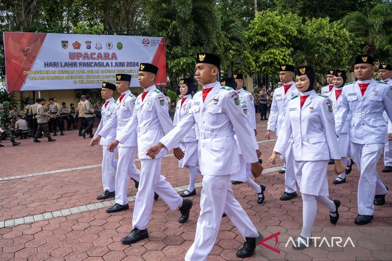 Upacara Peringatan Hari Lahir Pancasila di Palu