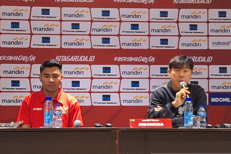 Shin Tae-yong fokus tempa fisik pemain jelang laga lawan Tanzania