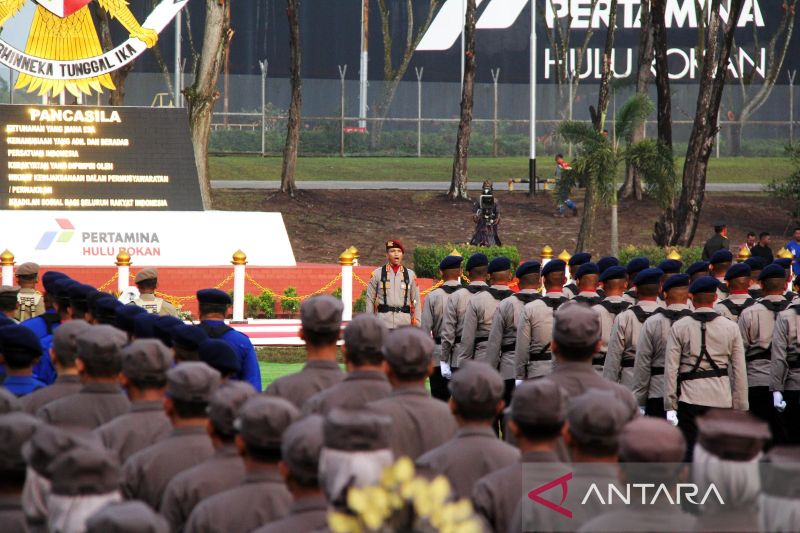 FOTO - Upacara Hari Lahir Pancasila di Dumai bersama Presiden Jokowi