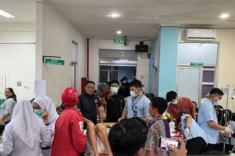 Korban keracunan di Sukabumi bertambah jadi 109 orang