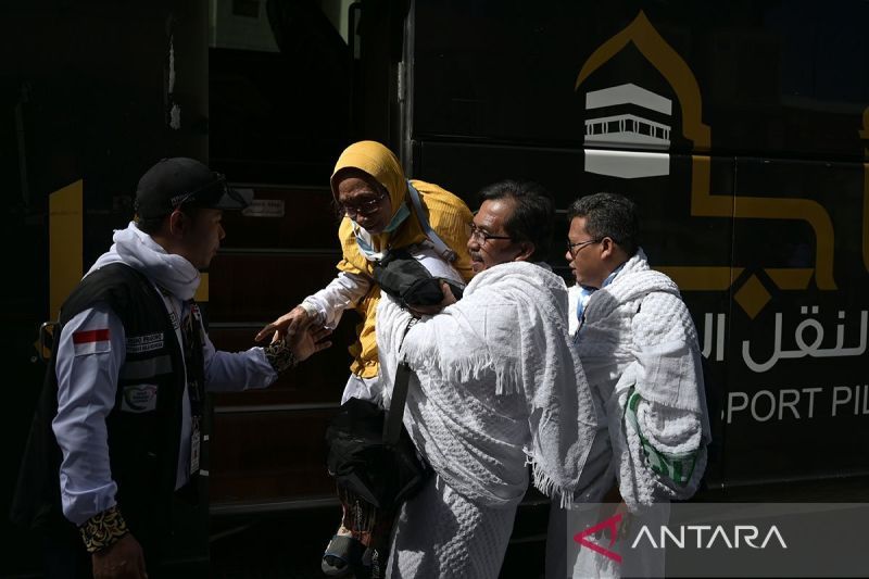 169.958 calon haji reguler Indonesia telah berada di Makkah