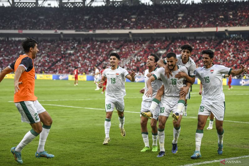 Timnas Irak sapu bersih kemenangan di Grup F usai bungkam Vietnam