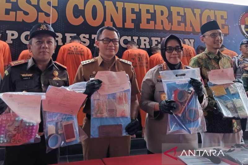 Polresta Cirebon tangani 14 tersangka kasus narkoba selama Mei