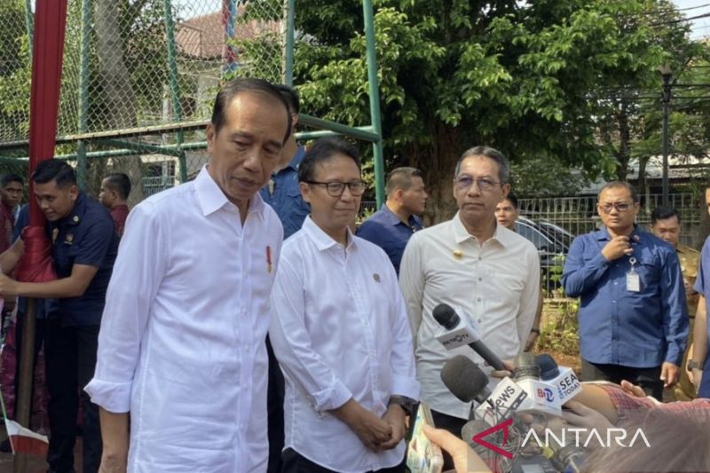 Jokowi tidak bicarakan reshuffle di pertemuan ketum parpol akhir Mei