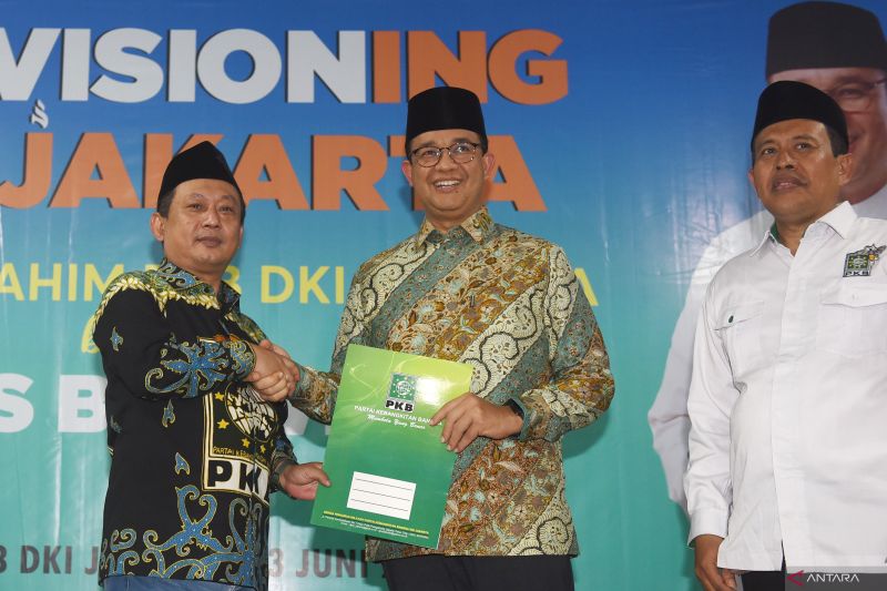 Politik kemarin, Anies diusung PKB Jakarta hingga Setneg terima RUU TNI-Polri