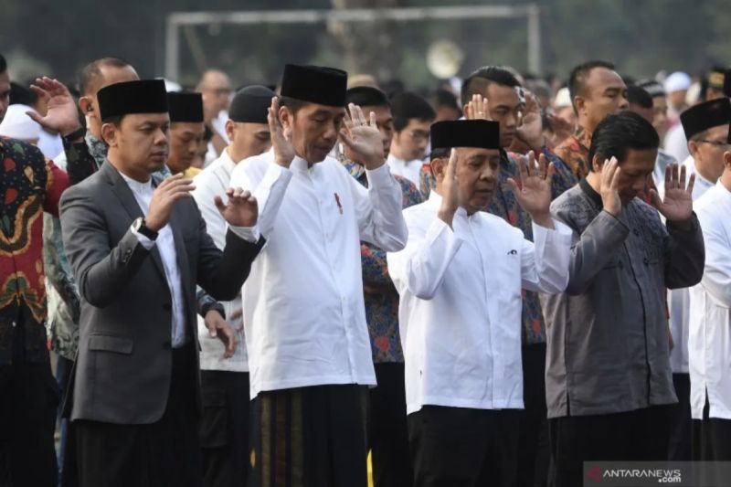 Presiden Jokowi diagendakan Shalat Idul Adha di Masjid Baiturahman Semarang